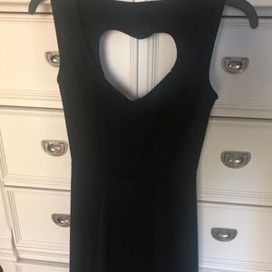 Sleeveless open back dress